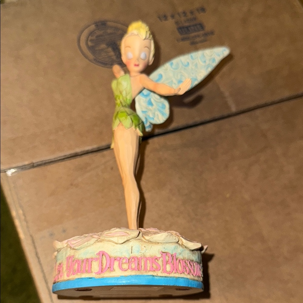 Jim Shore Disney Tinker Bell Let Your Dreams Blossom Figurine 4005221 Retired